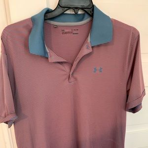 Under armor performance golf polo